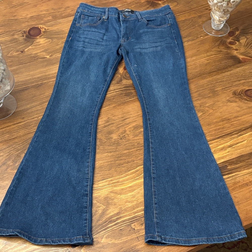 Low rise boot cut jeans, hardly worn.